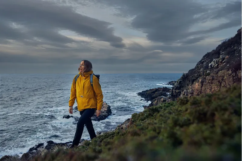 Fjallraven Womens Vardag Hydratic Anorak Mustard Yellow-13